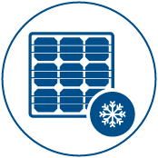 Solarmodule von Schnee befreien • Robinson Inselanlagen